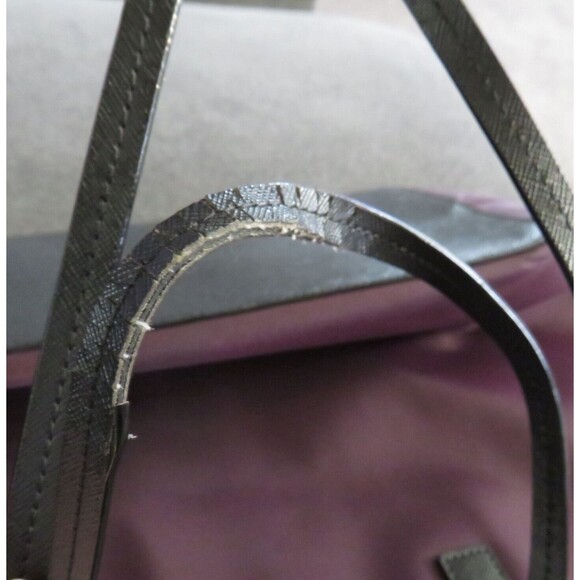 Kate Spade New York Purple Zip Nylon Tote Bag ----AS IS---READ READ READ---- - Picture 15 of 16